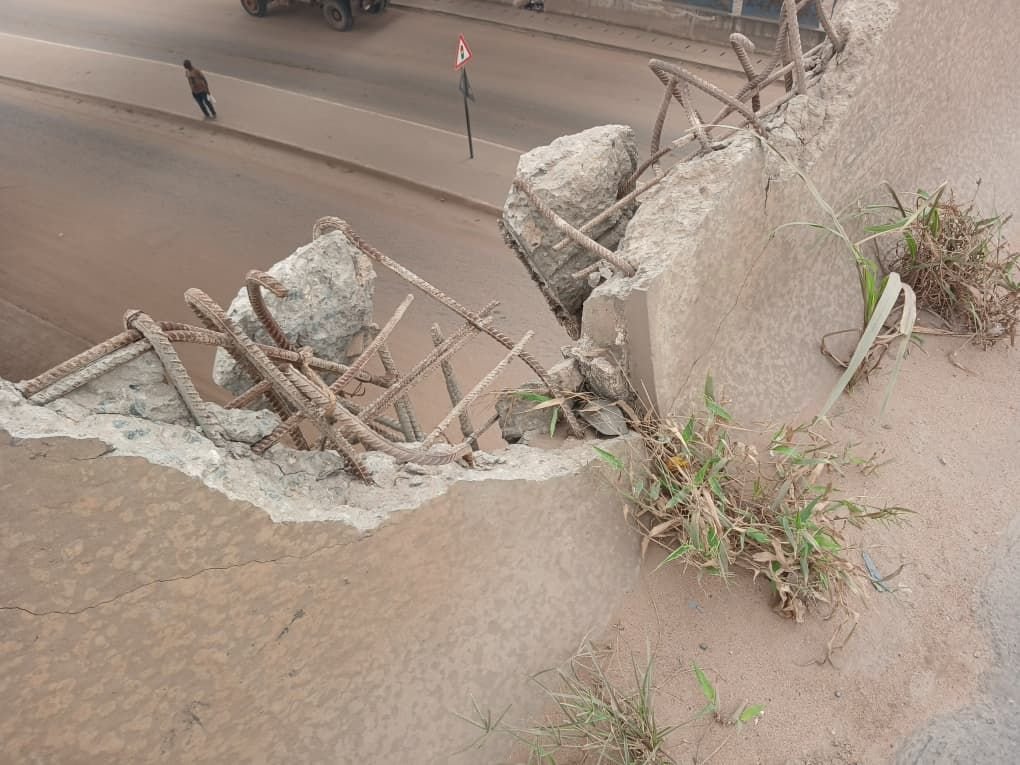 Residents raise alarm over signs of deterioration on sections of the Mallam interchange
